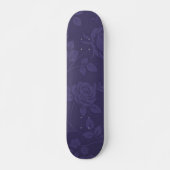 Paarse Rozen Persoonlijk Skateboard (Voorkant)