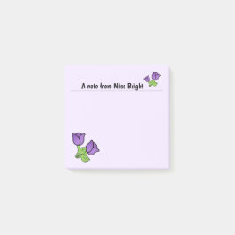 Paarse Rozen Post-it Notes