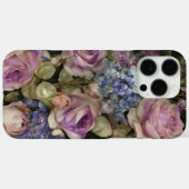 Paarse Rozen Telefoonhoes Floral Esthetisch Case-Mate iPhone Case (Achterkant (horizontaal))