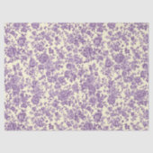 Paarse Rozen  Tissuepapier (Voorkant)
