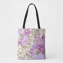 Paarse Rozen Tote Bag