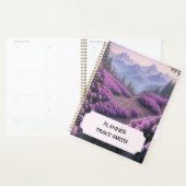 Paarse Rozen tuin Planner (Display)