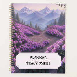 Paarse Rozen tuin Planner
