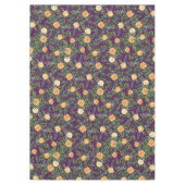 Paarse Rozen van het Peach Wedding Floral Tafelkleed (Voorkant)