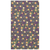 Paarse Rozen van het Peach Wedding Floral Tafelkleed (Voorkant)