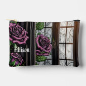 Paarse rozen van het raam - gothische stijl etui (Voorkant)