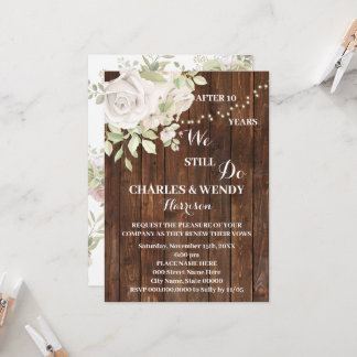 Paarse Rozen Weddenschap Jubileum Renewal Vows Kaart