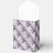 Paarse Rozen & Witte Polka Dot  Stijl Bedankdoosjes (Open)