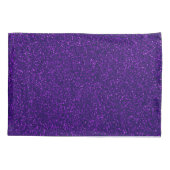 Paarse rugleuning voor Softball-meisjes Kussensloop (Achterkant)