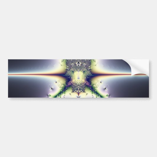 Paarse Ruimte Bumpersticker (Voorkant)