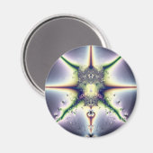 Paarse ruimte magneet (Voorkant / Achterkant)