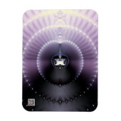 Paarse Ruimte Magneet (Verticaal)