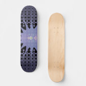Paarse ruimte persoonlijk skateboard (Voorkant)