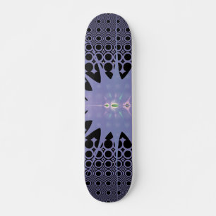 Paarse Ruimte Persoonlijk Skateboard