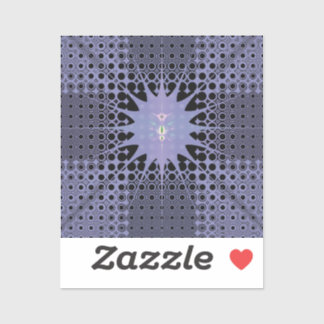 Paarse Ruimte Sticker