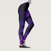 Paarse ruimteas leggings (Rechts)