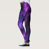 Paarse ruimteas leggings (Links)