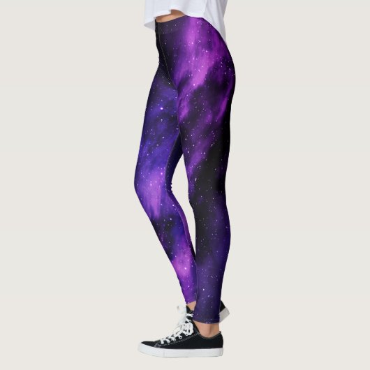Paarse ruimteas leggings (Links)