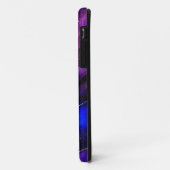 Paarse ruimtenevel in alcoholinkt Case-Mate iPhone case (Achterkant/links)