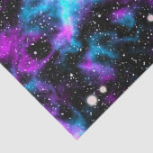 Paarse ruimtevaartsterrenie kosmische ruimtesterre tissuepapier (Detail)