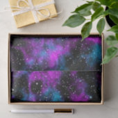 Paarse ruimtevaartsterrenie kosmische ruimtesterre tissuepapier (Geschenk)