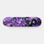 Paarse ruimtevernevelaar Stars 7 3/4-inch skateboa Persoonlijk Skateboard (Horizontaal)