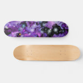 Paarse ruimtevernevelaar Stars 7 3/4-inch skateboa Persoonlijk Skateboard (Horizontaal)