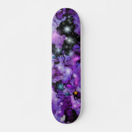 Paarse ruimtevernevelaar Stars 7 3/4-inch skateboa Persoonlijk Skateboard