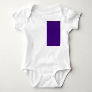 Paarse ruis verschoven Verticale Baby Bodysuit Aan