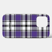 Paarse ruit Iphone Hoesje HAMbWG (Achterkant (horizontaal))