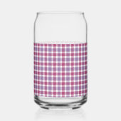 Paarse ruitdrinkset blikvorm glas (Rechts)