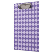Paarse ruitpatroon van Checker Klembord (Links)