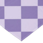 Paarse ruitpatroon van Checker Tafelkleed (Gekanteld)