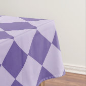 Paarse ruitpatroon van Checker Tafelkleed (Voorbeeld)