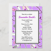 Paarse rustpartij kaart (Achterkant)