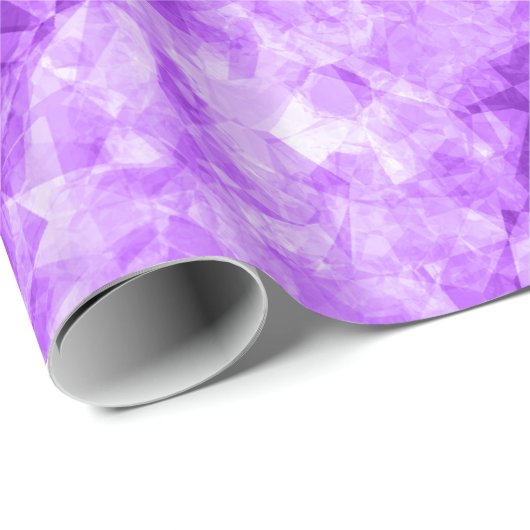 Paarse ruw textiel cadeaupapier (Rol Hoek)