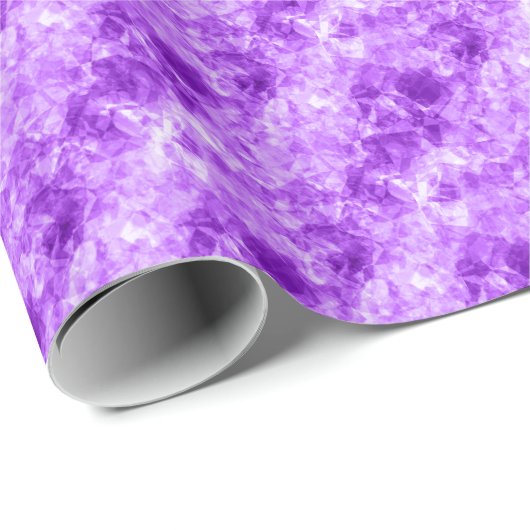 Paarse ruw textiel cadeaupapier (Rol Hoek)