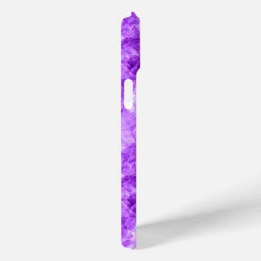 Paarse ruw textiel Case-Mate iPhone case (Achterkant / Rechts)