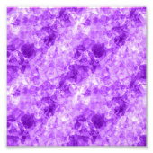 Paarse ruw textiel foto afdruk (Voorkant)