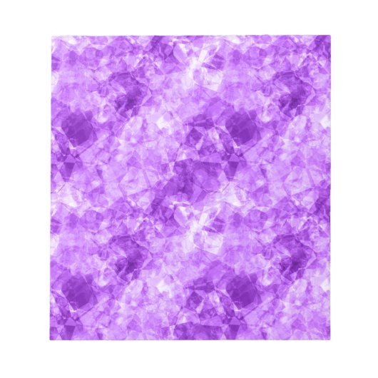 Paarse ruw textiel notitieblok (Voorkant)
