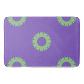Paarse Sage Geo Badmat (Voorkant)