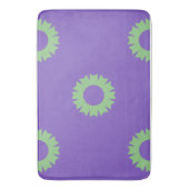 Paarse Sage Geo Badmat (Voorkant Verticaal)