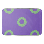 Paarse Sage groene Geo Badmat (Voorkant)