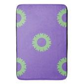 Paarse Sage groene Geo Badmat (Voorkant Verticaal)