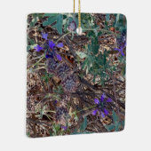 Paarse Sage Keramisch Ornament (Rechts)
