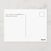 Paarse Sage Oranje Pink Floral Wedding Invitation Briefkaart (Achterkant)