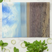 Paarse Sand Dishtowel Theedoek (Gevouwen)