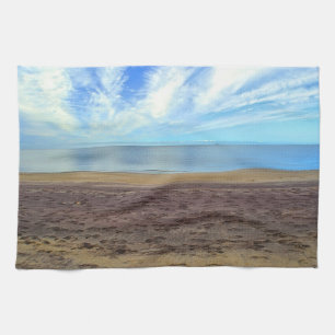 Paarse Sand Dishtowel Theedoek