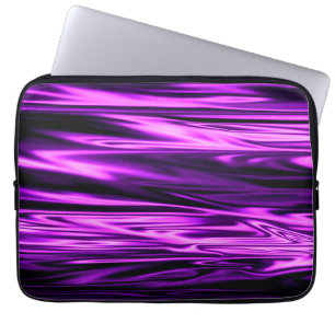 Paarse satijn..... laptop sleeve
