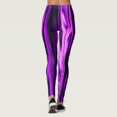Paarse satijn...... leggings (Achterkant)